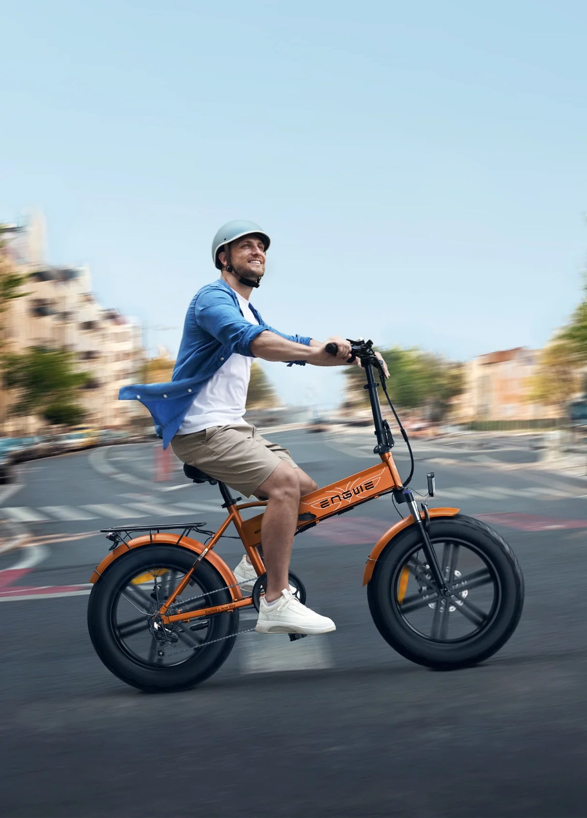 Engwe - EP-2 Boost Folding Fat Tyre Electric Bike