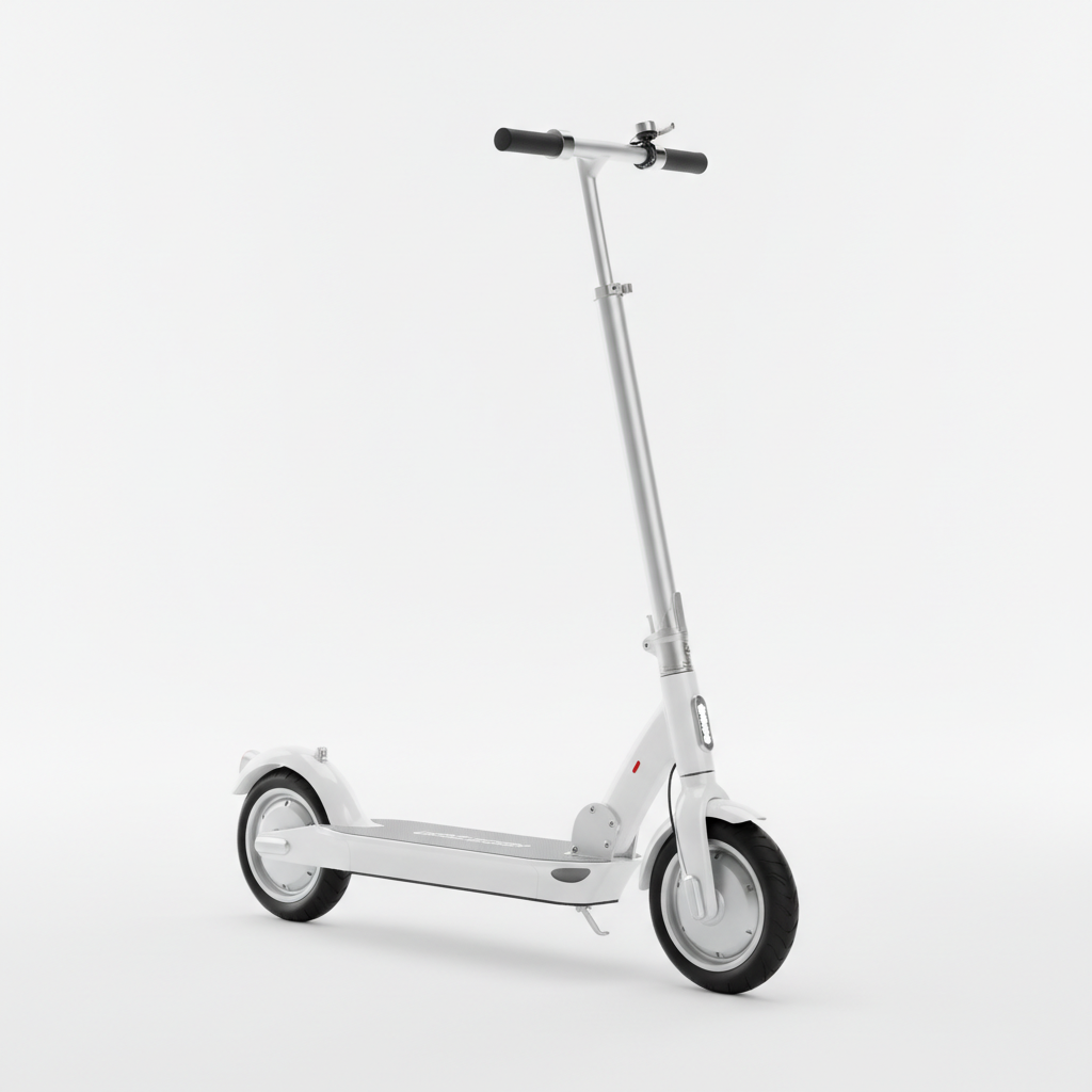 Urban Volt Glide Foldable E-Scooter in gloss white